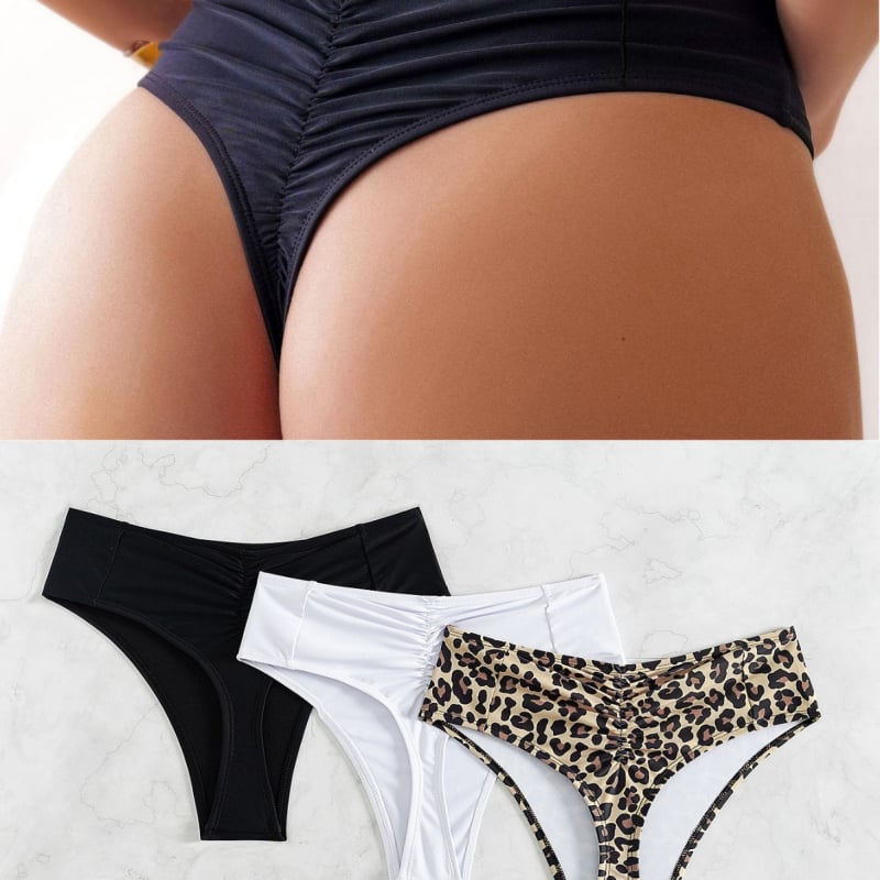 Four Persons Powers Bikini Alsó – Magas derekú úszóalsó nőknek, 80% nylon és 20% bélés, úszáshoz