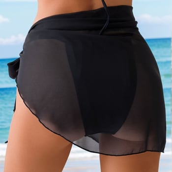 Top de bikini pentru femei din poliester, cu uscare rapidă, fără mâneci, căptușeală poliester.