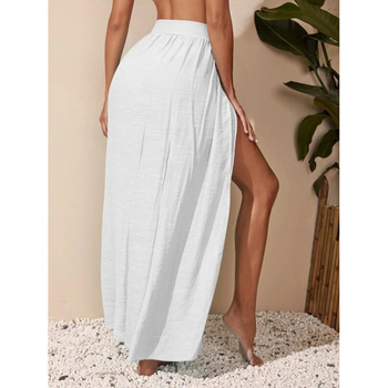 Caika Φόρεμα-Μίντι Με Δέσιμο — Ομπρέλα Φούστα, Ραϊόν Ύφασμα, Καλοκαίρι 2023, Στυλ Street Hipster