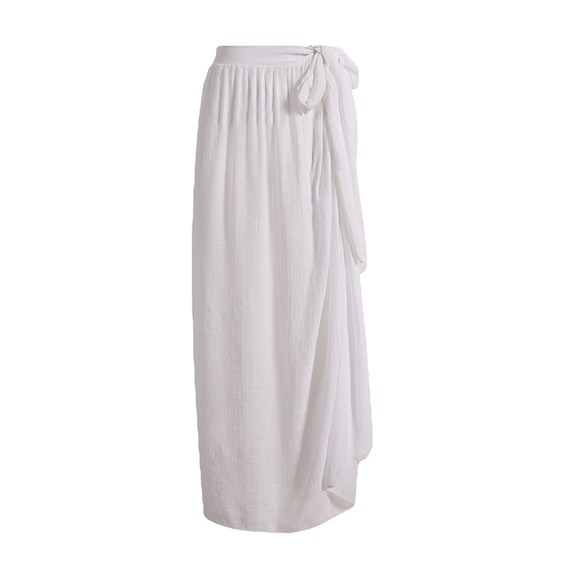 Caika Midi Ubruso-Umbrella Suknja Haljina — Rayon Tkanina, Ljeto 2023, Street Hipster Stil