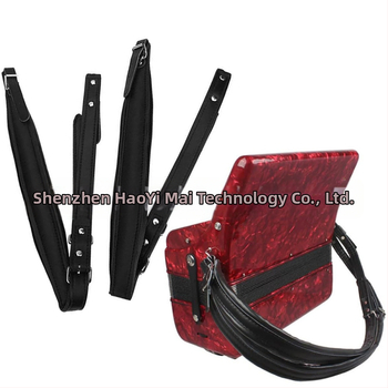 Odinė klavišinio akordeono peties juosta - reguliuojama, atspari vandeniui, modelis HYM983