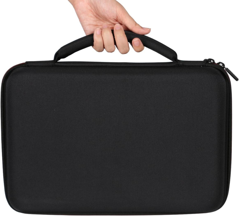 Akai MPK Mini MK3 klaviatūros valdiklio kietojo krepšys – EVA + Oxford audinys + Crystal Velvet; modelis: Akai keyboard controller bag; apkrova iki 10 kg