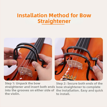 Ευθυγραμμιστής τόξου βιολιού - γέλη ρητίνης-σιλικόνης - Μοντέλο GZQ01 - Qingge - Για αρχάριους