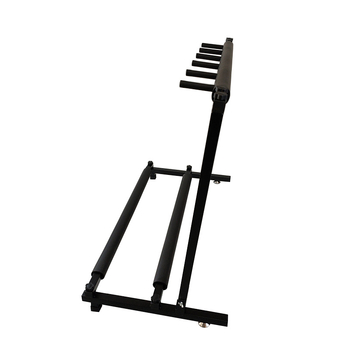 PJ-5 Πτυσσόμενο στηρίγμα κιθάρας, πεντακέφαλο, για 5 κιθάρες, μεταλλικός σκελετός με επένδυση από σφουγγάρι
