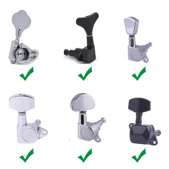 Κεφαλή περιτύλιξης χορδών κιθάρας – μεταλλική κατασκευή (GT-J13, Chuan Mei)