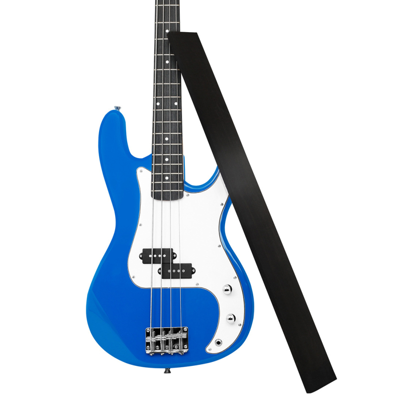 GT-43 fingerboard din ebonie pentru bas electric, material: ebonie, ambalaj: pungă OPP, etichetă privată licențiată