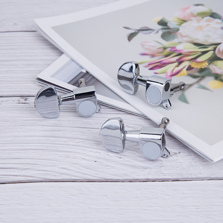 Κλειδιά κουρδίσματος κιθάρας, στεγανοποιημένα, μεταλλικά, μοντέλο 003, σετ