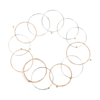 IRIN R12 χορδές λαϊκής κιθάρας με επίστρωση PU από φώσφορο χαλκό, 12 τεμάχια σε δίσκο