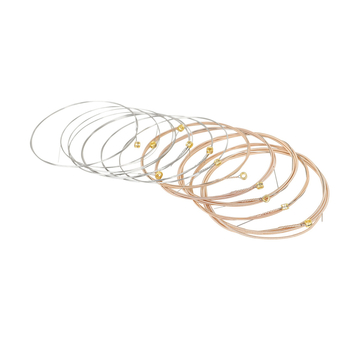 IRIN R12 χορδές λαϊκής κιθάρας με επίστρωση PU από φώσφορο χαλκό, 12 τεμάχια σε δίσκο