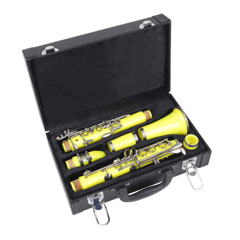 IN-125 Cutie din piele pentru clarinet B♭ cu lacăt