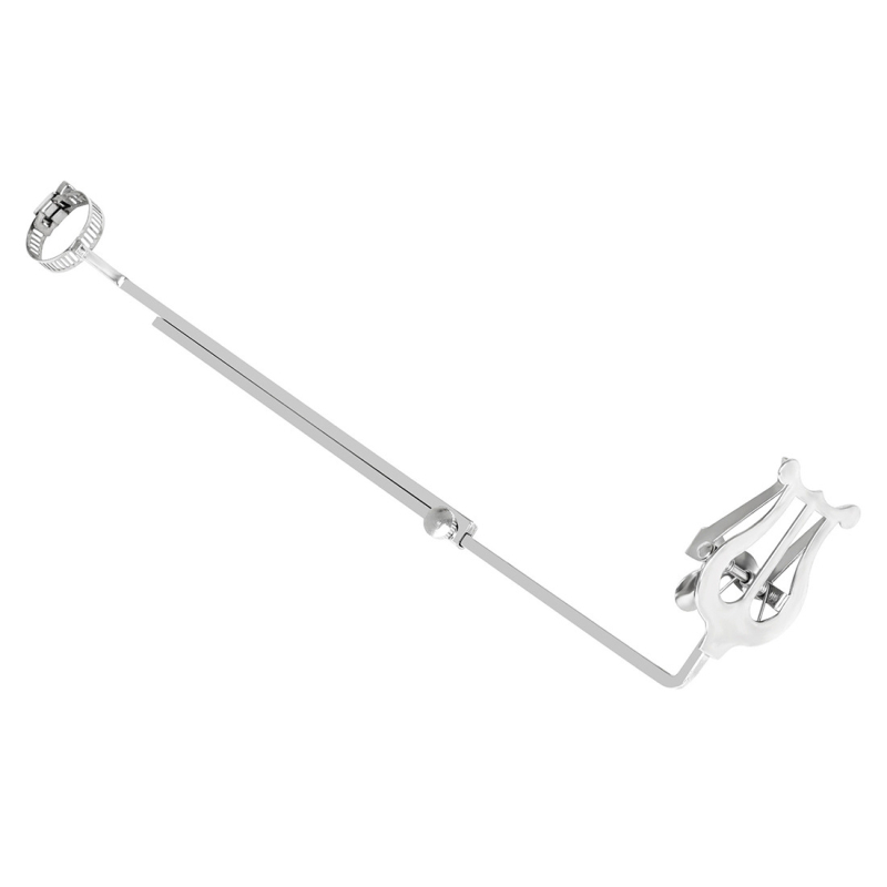 Κλιπ σημειώσεων φλάουτου, φορητός, μοντέλο ZJ-11, σιδερένιος, συσκευασία OPP, για μουσικά όργανα