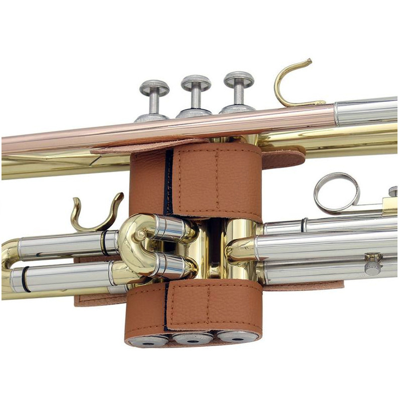 Δερμάτινο προστατευτικό κάλυμμα βαλβίδων τρομπέτας, μοντέλο 6002, αξεσουάρ προστασίας οργάνου