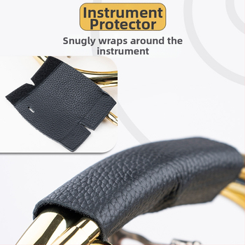 Δερμάτινο κάλυμμα λαβής κόρνου με αντιολισθητική προστασία – ανθεκτικό PU αξεσουάρ Feather Tone