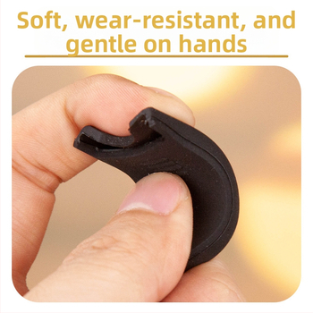 Στήριγμα δακτύλων σαξοφώνου – Παχύτερη σιλικόνη αντίχειρα, Feather Tone, καθολική συμβατότητα για σαξοφωνο soprano/alto/tenor