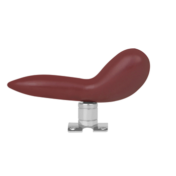 Στήριγμα αντίχειρα φαγκότου με αποσπώμενη βάση ασημί επικάλυψης, μοντέλο BS-06, υλικό ABS/μέταλλο, για φαγκότο, σχέδιο με πουλί