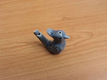 Κεραμικό διακοσμητικό φυσητήρα για πουλί νερού – πορσελάνη υπό γλάσο πολλών χρωμάτων, πολύχρωμη γλάσσα, προσαρμογή διαθέσιμη, μάρκα Chuangzhan, ημιχειροκίνητη παραγωγή