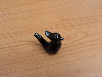 Κεραμικό διακοσμητικό φυσητήρα για πουλί νερού – πορσελάνη υπό γλάσο πολλών χρωμάτων, πολύχρωμη γλάσσα, προσαρμογή διαθέσιμη, μάρκα Chuangzhan, ημιχειροκίνητη παραγωγή