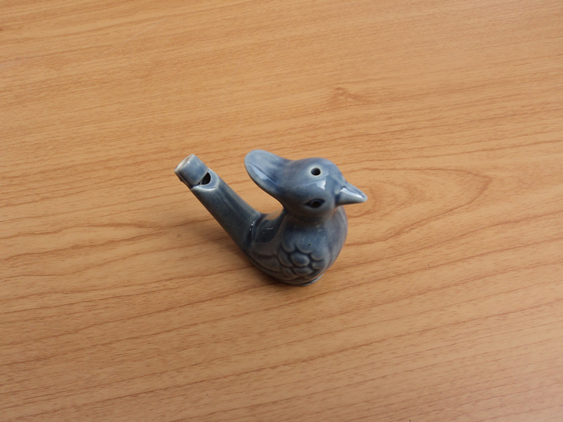 Κεραμικό διακοσμητικό φυσητήρα για πουλί νερού – πορσελάνη υπό γλάσο πολλών χρωμάτων, πολύχρωμη γλάσσα, προσαρμογή διαθέσιμη, μάρκα Chuangzhan, ημιχειροκίνητη παραγωγή