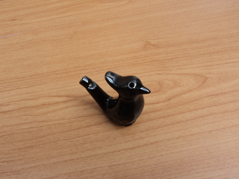 Κεραμικό διακοσμητικό φυσητήρα για πουλί νερού – πορσελάνη υπό γλάσο πολλών χρωμάτων, πολύχρωμη γλάσσα, προσαρμογή διαθέσιμη, μάρκα Chuangzhan, ημιχειροκίνητη παραγωγή