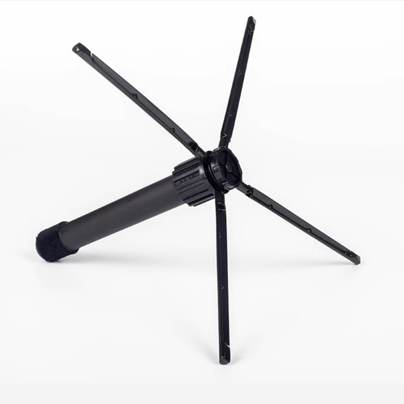 Suport pliabil pentru flaut, portabil, model: Flute folding stand, material: lipici, pentru instrumente muzicale