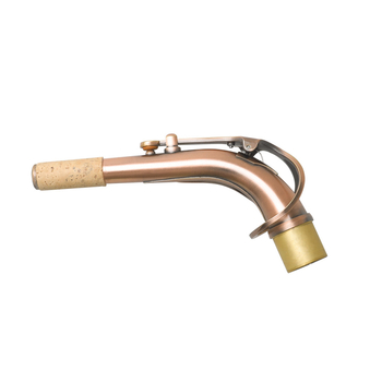 Gât de saxofon din alamă, model B66, origine Zhejiang, pentru instrumente muzicale