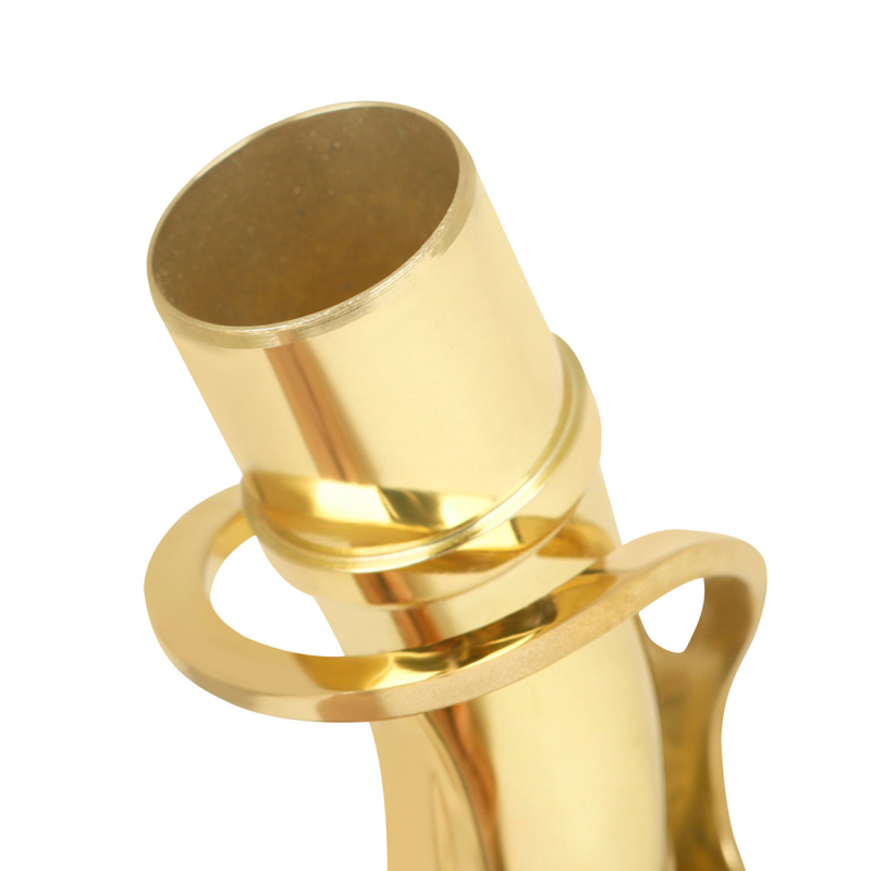 Set de accesorii pentru saxofon HK-1, cu gât curbat și muștiuc din plută