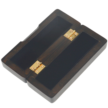 Cutie pentru muștiuc saxofon, lemn de arțar cu interior din flanel, model CA-01, ambalaj în pungă OPP