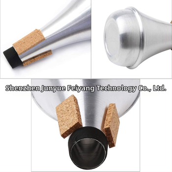 Σετ στομίων τρομπέτας με σιγαστήρα (3C/5C/7C) – Μοντέλο M02638 – Ασημί επικάλυψη