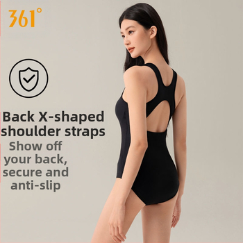 361° Γυναικείο ολόσωμο μαγιό με επένδυση στήθους, χωρίς μεταλλική υποστήριξη, νάιλον ύφασμα