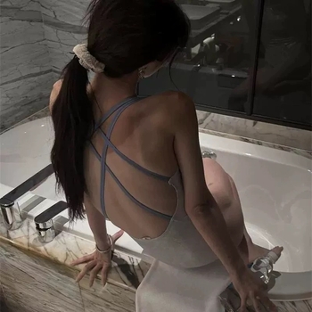 Ολόσωμο μαγιό για γυναίκες, ενήλικες, χωρίς μανίκια, ύφασμα 90% πολυεστέρα