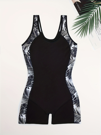 Γυναικείο ολόσωμο μαγιό για αγώνες, χωρίς μανίκια, με επένδυση στήθους, ύφασμα πολυεστέρα 85% με φόδρα 15%, βάρος 150 g/m²