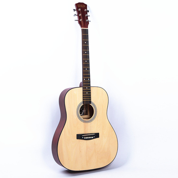 Κιθάρα από ξύλο – JIZHILIN, σώμα Basswood, πλάτη Basswood, ταστιέρα Basswood, ημι-κλειστοι μηχανισμοί κουρδίσματος