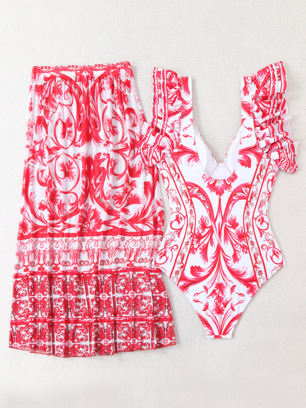 Egy darabos kontrasztos fürdőruha mellkas párnával, merevítés nélkül, poliészter-spandex anyag, francia retro stílus, strandra és termálfürdőkbe