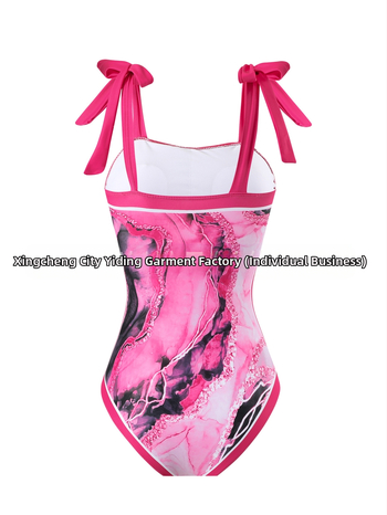 Ολόσωμο μαγιό με σεξουαλικό μοτίβο, με μαξιλαράκια στήθους, ύφασμα πολυεστέρα 90%, βάρος 220 γρ.