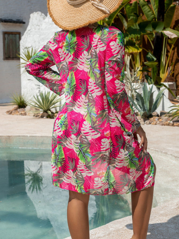 Τριών τεμαχίων σετ μπικίνι με εκτύπωση, με μαξιλαράκια στο στήθος, πολυεστέρας 82/18, επένδυση 95/5, για ενήλικες γυναίκες