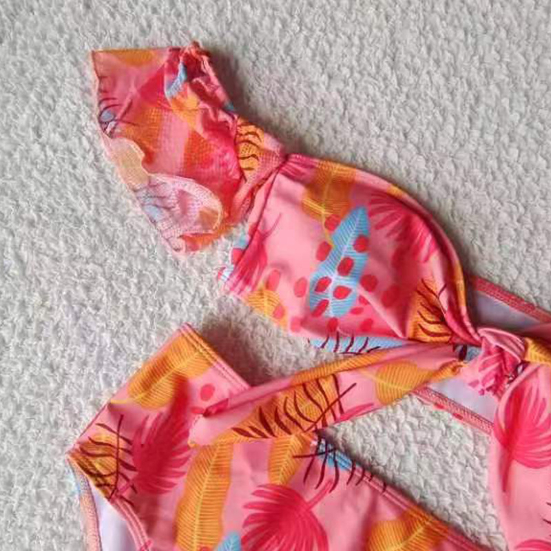 Γυναικείο μαγιό δύο τεμαχίων από πολυεστέρα, με επένδυση στήθους, χωρίς τιράντες, μπικίνι κάτω μέρος