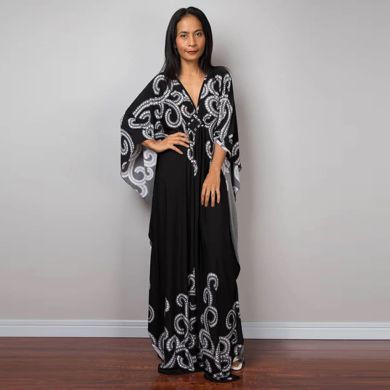 Halat de plajă pentru femei adulte, croială lejeră, 100% poliester, căptușeală poliester, 230 g, potrivit pentru înot și plimbări prin apă