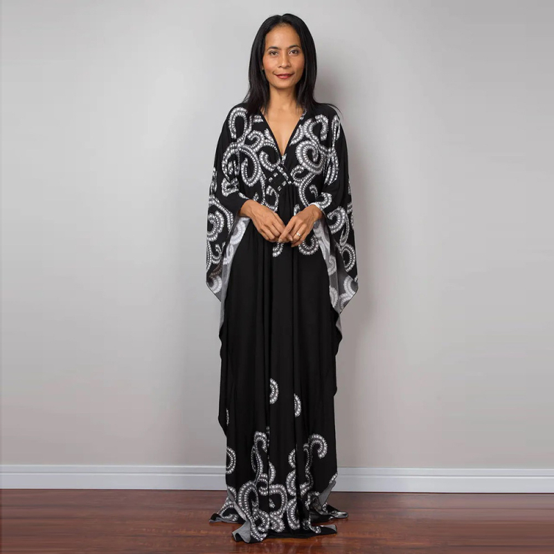 Halat de plajă pentru femei adulte, croială lejeră, 100% poliester, căptușeală poliester, 230 g, potrivit pentru înot și plimbări prin apă