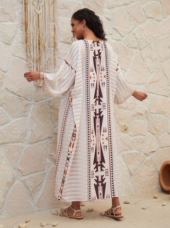 Hao Yue Γυναικείο Κιμονό Κάλυμμα Παραλίας για Μπικίνι, Πολυεστέρας 100%, 250 g, Επένδυση Πολυεστέρας 100%, Για Κολύμβηση και Βάδισμα σε Νερό