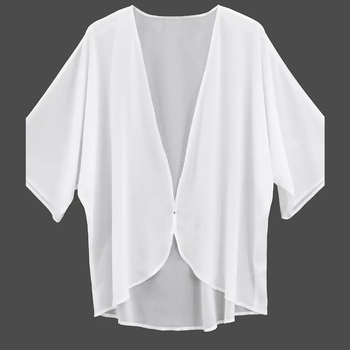 Μπλούζα εγκύου από chiffon, με μισό μανίκι, μονόχρωμη, πολυεστερικό ύφασμα, καλοκαιρινό καθημερινό στυλ ιαπωνο-κορεατικό