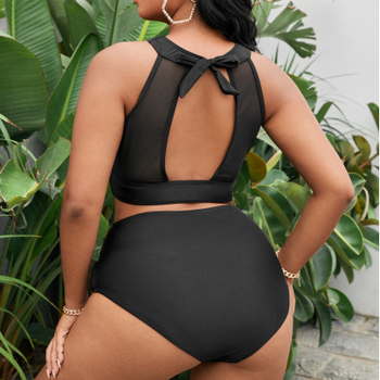 Costum de baie două piese, triunghiular, gât halter, bureți pentru bust, poliester țesătură, căptușeală poliester, pentru înot