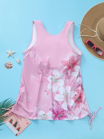 Δύο τεμάχια μαγιό με σχέδιο καρτούν, ύφασμα νάιλον 75%, επένδυση νάιλον 25%, μαξιλάρια στήθους