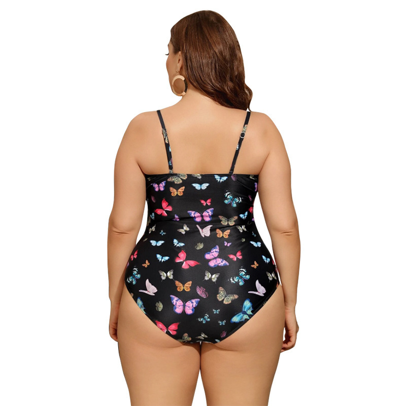 Virágmintás egyrészes fürdőruha, magas rugalmasság és tartós poliészter anyag, felnőtt nőknek