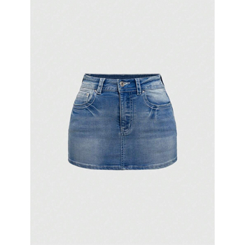 Джинси с бродерия на пеперуди, ретро стил Y2K, регулируема талия с връзка, подплътени с полар, прав крак