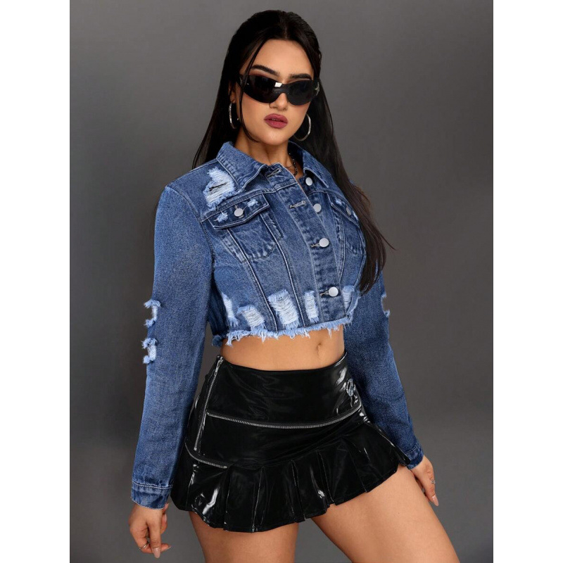 Дънково късо яке – подплатено флис, полиестрова смес, четири сезона, свободен силует, мъже