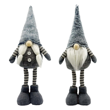 Rudolph Kalėdinė stovinti lėlė staliniam dekoravimui; medžiagos: poliesteris, akrilas, nepluošto audinys; Kalėdinė dekoracija; IP neautorizuotas