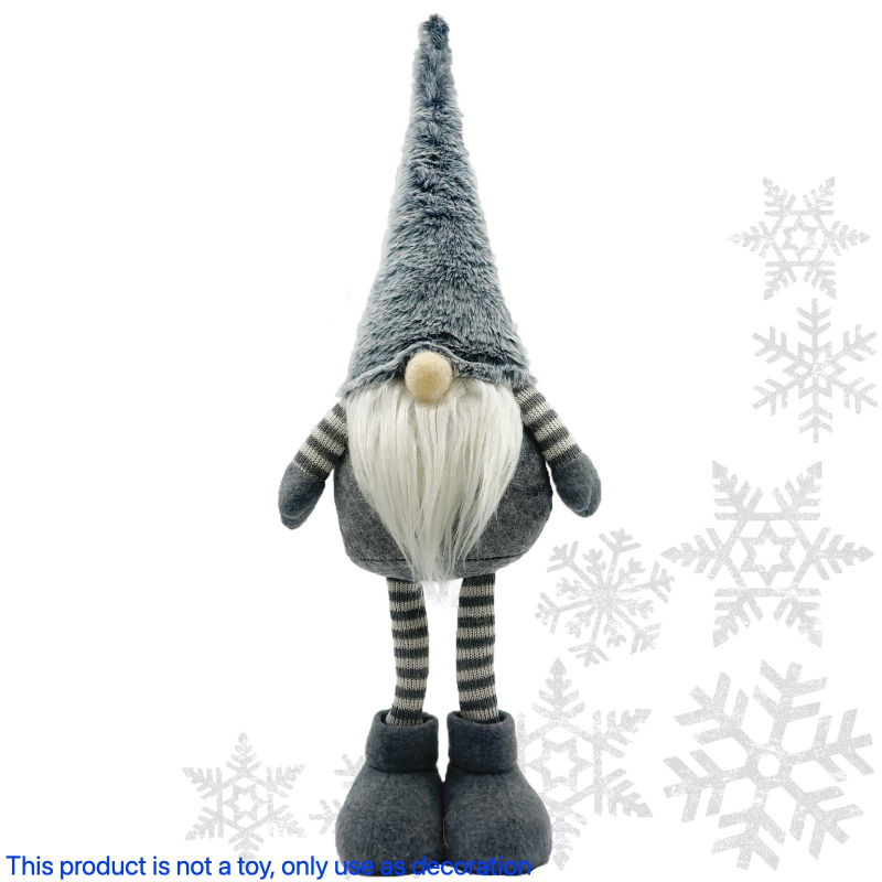 Rudolph Kalėdinė stovinti lėlė staliniam dekoravimui; medžiagos: poliesteris, akrilas, nepluošto audinys; Kalėdinė dekoracija; IP neautorizuotas