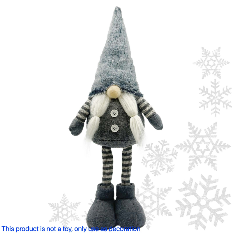 Rudolph Kalėdinė stovinti lėlė staliniam dekoravimui; medžiagos: poliesteris, akrilas, nepluošto audinys; Kalėdinė dekoracija; IP neautorizuotas