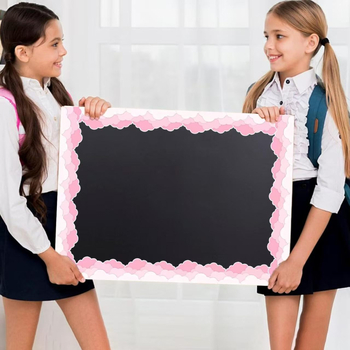 Αυτοκόλλητο περιθώριο διακοσμητικού τύπου σε σχήμα συννεφιού για πίνακα ανακοινώσεων (ZB88; κολλητικό; χωρίς παραμετροποίηση)