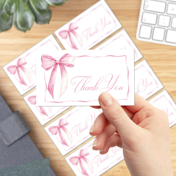 Κάρτα ευχαριστίας, 50 φύλλα ανά πακέτο, Εκτύπωση, Απλό και μοντέρνο στυλ